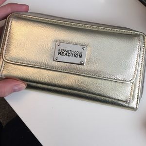 Gold Kenneth Cole Wallet