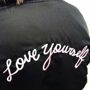 Love yourself Bomber NWT