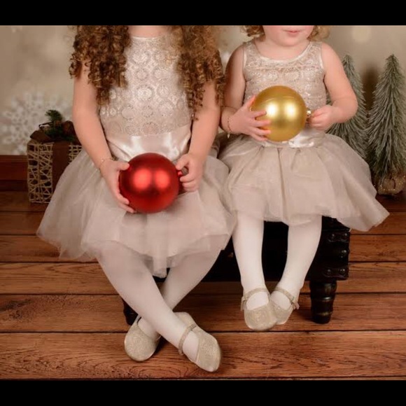 Biscotti Girls Dress and Matching Sweater - Picture 1 of 5