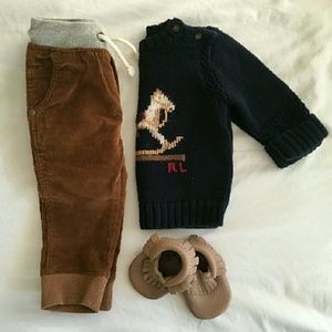 Ralph Lauren Rocking Horse Sweater