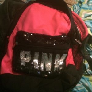 Pink/vs backpack