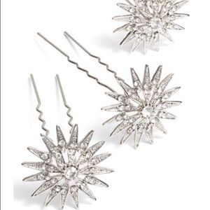 Nina 'Antique Star' Mini Hair Pins (Set of 3)
