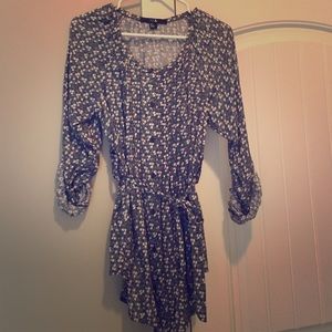 Small green and brown top