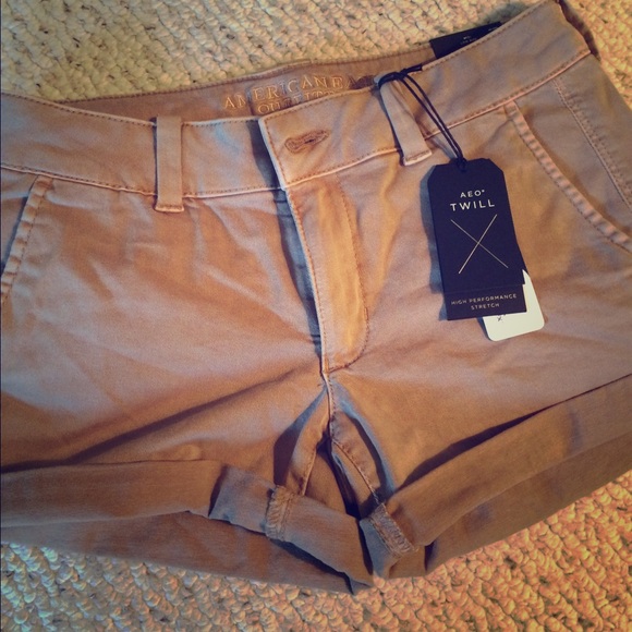 NWT American Eagle midi twill- size 4