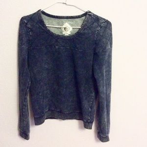 Volcom denim sweater