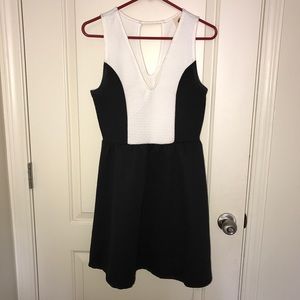 Black & White Francesca's Dress