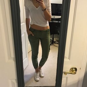 Guess? Olive green cargo pants.