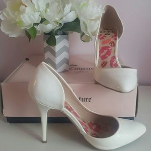 White Juicy Couture Heels
