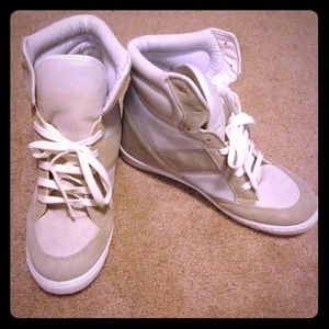 ASOS Hidden Wedge Hi-top Sneakers, sz. 9