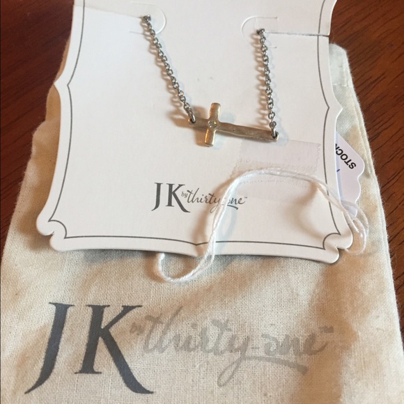 Thirty One Whisper Cross Necklace