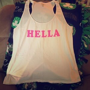 Torrid White Hella Tank