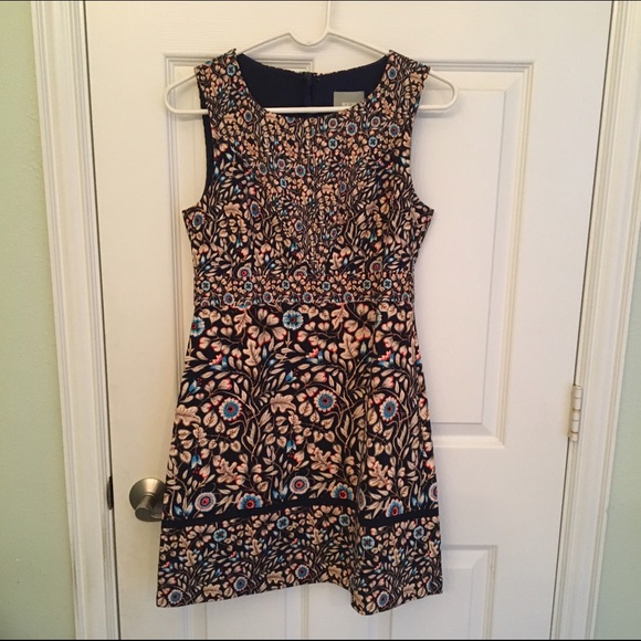 Anthropologie print dress