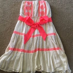 Strapless Dress