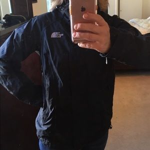 North Face Black shell women's size m