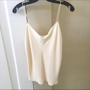 Donna Karan sleeveless silk tank
