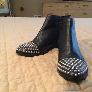 Steve Madden studded boots