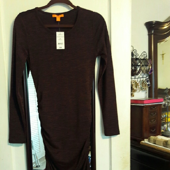 Woman's touched MIDI dress