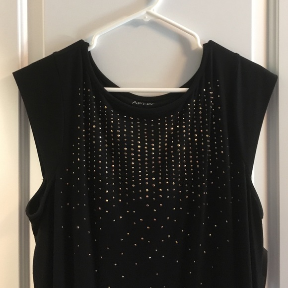 Beaded T-Shirt Dress - Picture 2 of 3