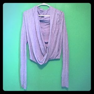 Lululemon wrap grey size 4