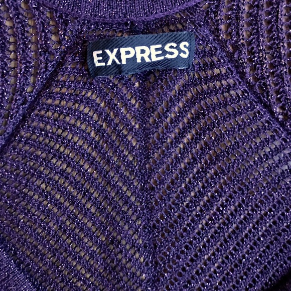 Express Sparkly Dress Top - Picture 3 of 3
