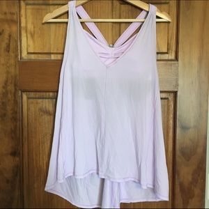 LULULEMON light purple flowy tank
