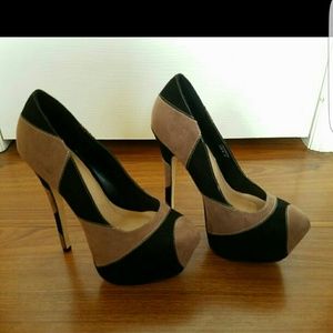 High heels shoes