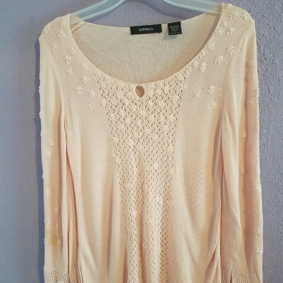 🌹 SALE!! Express Vintage Pink Blouse