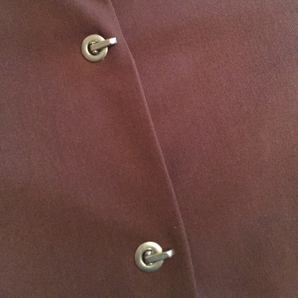 Blazer type jacket w/gold lock buttons,very unique - Picture 2 of 4