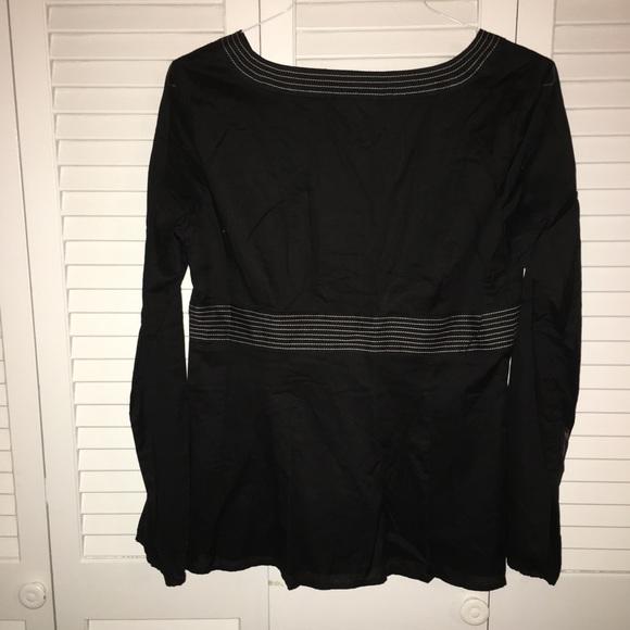 Ann Taylor Loft Black Top - Picture 3 of 3