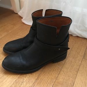 Madewell Black Ankle Boots