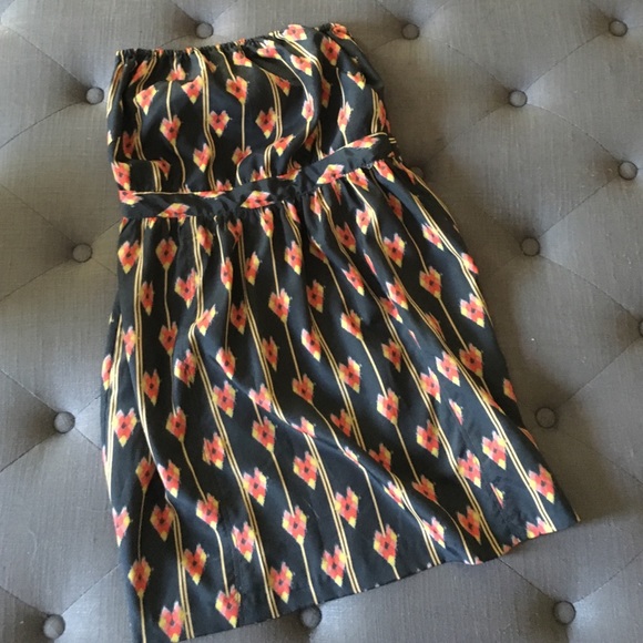 Strapless sundress