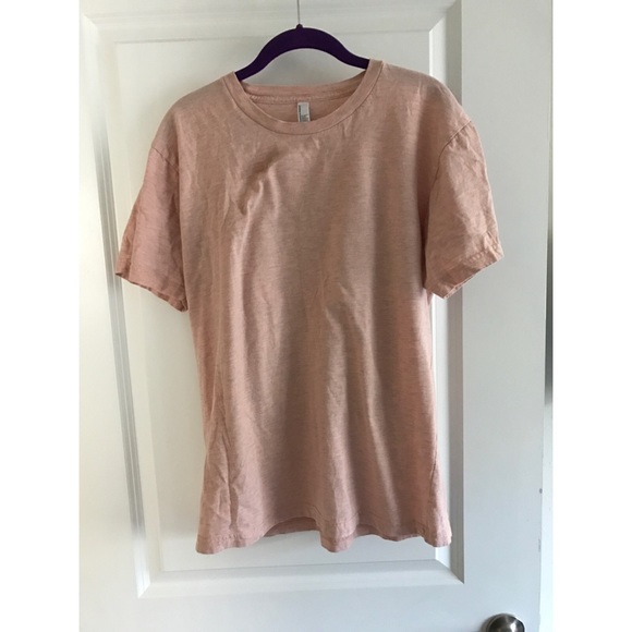 American Apparel Orange Heather Tee