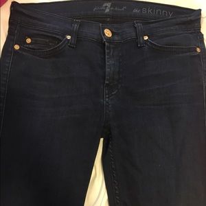 SEVEN FOR ALL MANKIND SKINNY JEANS