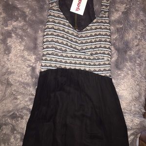 to the knee high low dress