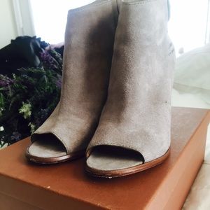 Coach open toe bootie