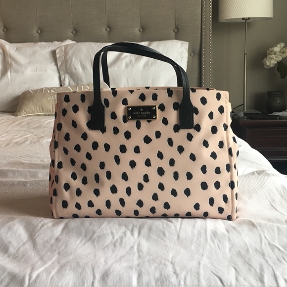 Flamingo Dot Kate Spade Bag