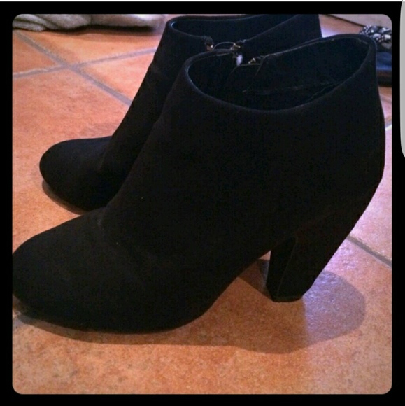 Black booties