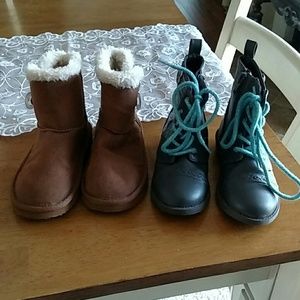 Bundle of girls boots