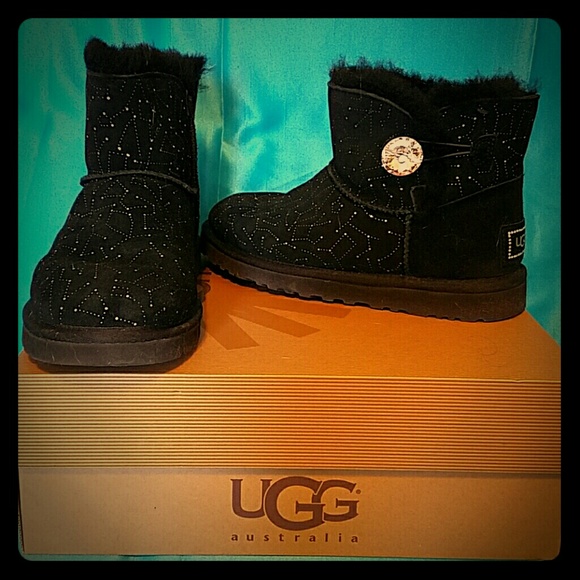 Mini Bailey Button Bling Constellation booties