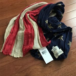 Denim &a Supply Ralph Lauren American flag scarf