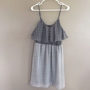 Tank top flowy dress