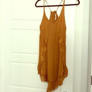 Free People lace slip