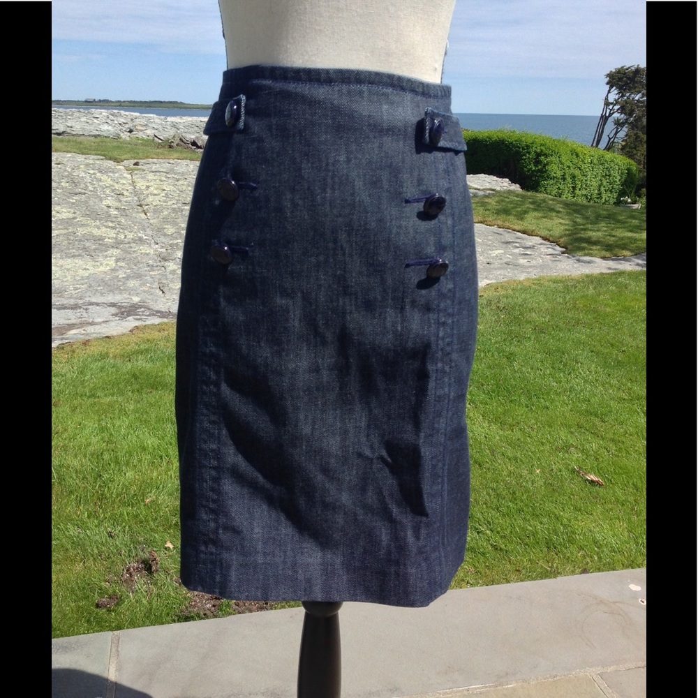 Lilly Pulitzer denim skirt