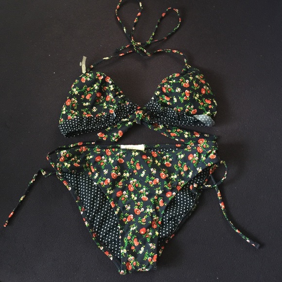Jessica Simpson Flowery Swim Wear NWT size S