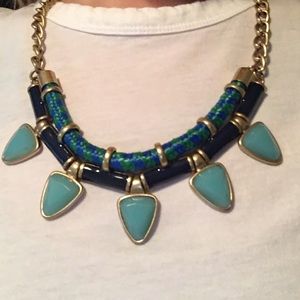J. Crew Triangle Necklace