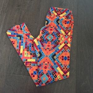 Orange LLR os leggings