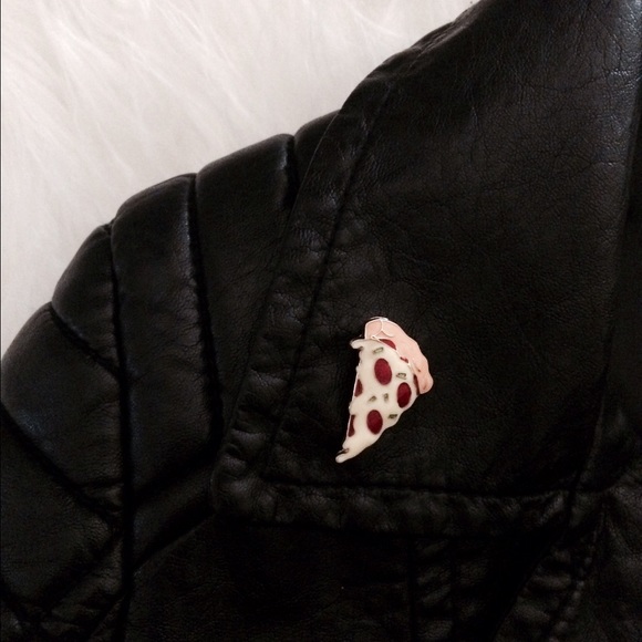 Urban Outfitters Accessories - Pizza Enamel Lapel Pin