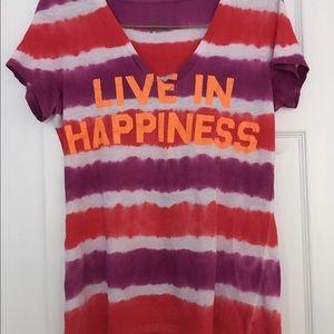 "Live In Happiness" Graphic Tee