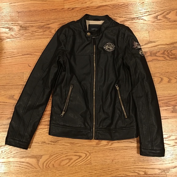 Boys London Fog Leather Jacket