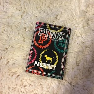 VICTORIAS SECRET PINK passport case